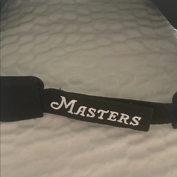 American Needle Black Visor with Masters Logo - Picture 4 of 5